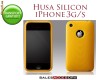 HUSA SILICON GALBEN IPHONE 3G IPHONE 3GS - TRANSPORT GRATUIT