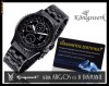 ceas GERMAN MULTIFUNCTII CU 8 DIAMANTE REALE 0.2 CARAT CU DISPLAY ROTATIV ZI NOAPTE KONIGSWERG ARGOS LA CUTIE + GARANTIE