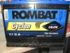 Baterie Rombat Cyclon 55ah 450A [EN] tehnologie Calciu - fara intretinere - vechime 2,5 ani maxim, ofer garantie o luna, oferta valabil in jud MURES