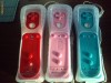 Wii remote + nunchuk cu motionplus Nintendo Wii- roz, rosu, albastru Wii remote + nunchuk cu motionplus Nintendo Wii- roz, rosu, albastru