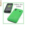 husa verde Samsung Galaxy ACE S5830 MES AIRMESH  + folie ecran + expediere gratuita