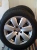 Anvelope de iarna (4 buc noi) Goodyear+ jante originale AUDI noi,dimensiune:205/60/R16