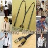 Bretele Inguste Negre Piele Latime 1,4cm