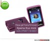 HUSA MOV GEL - SILICON SONY ERICSSON XPERIA X10 MINI - TRANSPORT GRATUIT