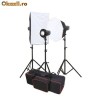 Kit flash foto studio 3x blitz 2x softbox 3x stativ 1x honeycomb snoot
