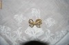 Brosa vintage placata cu aur
