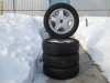 JANTE ALIAJ 4 X 100 PE 15 CU ANVELOPE DUNLOP PENTRU  MINI COOPER SI ALTE MARCI.