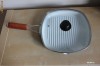Gratar Grunberg din aluminiu cu placaj ceramic 28 x 28 cm