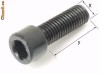 Surub cu cap imbus, diametru 2mm, lungime 6mm