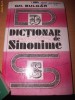 DICTIONAR DE SINONIME