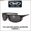 Ochelari de soare Sunsation 1, fumurii, produsi de Global Vision - SUA ; Cadou : un saculet pentru protectie !