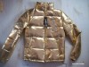 OMG Geaca puffer parka piele naturala CHRISTIAN AUDIGIER linia scumpa ED HARDY autentica noua cu etich 4300lei in mag 