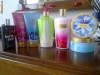 victoria's secret crema creme de corp , unt de corp , scrub de dus si ulei de masaj