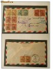 RFL 1937 CHINA Macao portughez plic aviatie prim zbor catre Hawai, 12 timbre rare