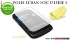 2X FOLIE ECRAN HTC DESIRE S (SET 2 BUC) - TRANSPORT GRATUIT!