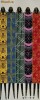 Tablou in ulei Masai din Africa M69284 69cm x 28cm