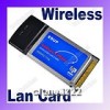 Placa retea adaptor  pcmcia wireless  wifi B,G noua cu cd driver   soft  EDUP  RALINK