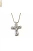 F229 COLIER ARGINT -CRUCE DIN TARA SFANTA