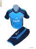 COMPLEU TRENING ADIDAS REAL MADRID CF PANTALONI TREI-SFERTURI + TRICOU
