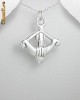Pandantiv Arc cu Sageti din Argint Sterling Model Zodia Sagetator PAG-014
