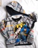 Bluza trening moderna si tricou BATMAN copii 3 ani sua