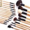 Trusa Set 24 Pensule Profesionale Machiaj, Par Natural, FRAULEIN 38