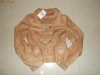 Geaca Jacheta Stradivarius noua, piele naturala masura M (gen Bershka, Zara, Blanco)