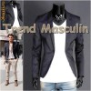 Sacou Blazer Casual Slim Negru Un Nasture (S,M)
