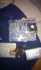 kit placa de baza cu procesor si memorie si sursa+cd-rom