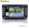 Sistem de navigatie DVD TV pentru Skoda Octavia II, model TTi-7501, include harta Full Europa