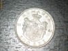 Moneda argint 500 lei 1944 Romania, regele Mihai I