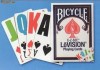 Carti pentru poker Bicycle E-Z See Low Vision index Extra Mare, spate rosu