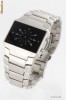 Ceas barbatesc JAY BAXTER navigator tehnologie led ROSU quartz Germany autentic bratara metalica