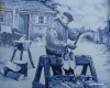 Vechi tablou decorat manual TAMPLAR OLANDEZ Vechi tablou decorat manual TAMPLAR OLANDEZ