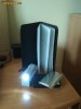 Set suport carti vizita din piele pt birou ,pt buzunar+lanterna LED