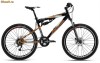 Bicicleta Mountain Bike Full Suspension Disc Bottecchia- Made in Italy - NOUA, cadru aluminiu, 27 viteze Shimano