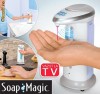 Soap Magic - Dozator electric de sapun lichid cu senzor - VAZUT LA TV + CADOU Baterii