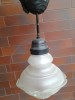 Lustra pendul abajur sticla