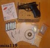 Pistol airsoft aer comprimat CO2 full metal + butelii + bile  - 180 m/s NOU