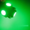bec led T10 W5W verde leduri pozitie 5 smd- pozitie, interior sau numar, led-uri, becuri pozitie, lumini masina