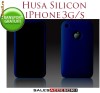 HUSA ALBASTRA SILICON IPHONE 3G IPHONE 3GS - TRANSPORT GRATUIT