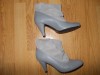 BOTINE FASHION GRI DIN PIELE
