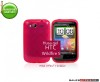 HUSA BBLE ROZ GEL - SILICON HTC WILDFIRE S - TRANSPORT GRATUIT