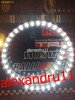 Banda silicon Tuning auto 48 cm cu 48 leduri lumini SMD albe din silicon flexibil   Pret 40 lei. (2 buc 70 ron)