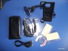 Vand Set 5in1 Accesorii Samsung Galaxy S2 I9100 (Husa piele + suport auto + incarcator auto + 2 folii ecran + cablu de date)