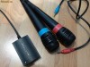 PS2 \ PS3 - SET MICROFOANE SINGSTAR + USB CONVERTER - SONY PLAYSTATION