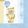20 servetele 33x33cm Teddy Bear Blue
