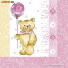 20 servetele 33x33cm Teddy Bear PINK