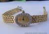 Ceas dama AUR 14K cu DIAMANTE marca BAUME & MERCIER, model superb in stare perfecta !!