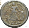 Constantius I.  follis  Constantinopol, monetaria Kyzikus (307 - 337)